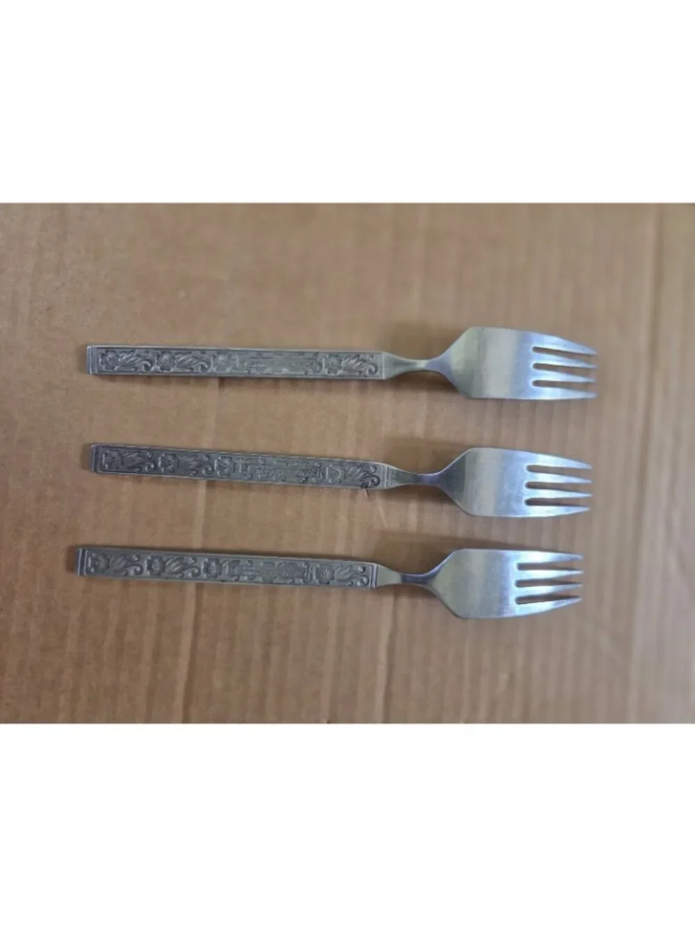 Gold Standard Night Blossom Dinner Forks Set of 3 Japan Flowers